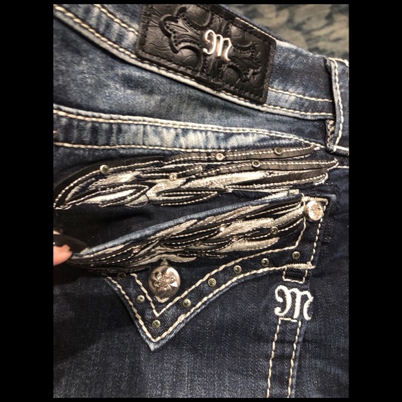 ‼️SOLD‼️ NWT Womens Miss Me Mid-Rise Easy Boot Jeans - Picture 11 of 14